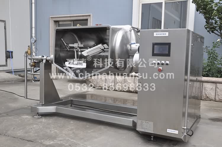 宿州電加熱攪拌鍋 研發了行業的第三代智能攪拌鍋.